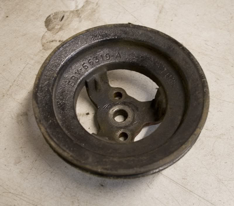 Y block power steering pulley and bracket The Ford Barn