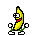 George, the dancing banana.