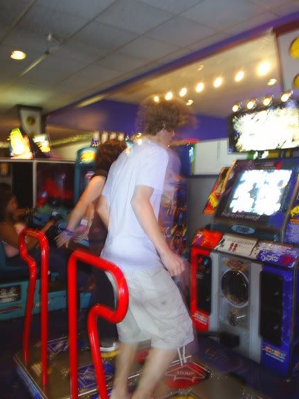 Playing DDR