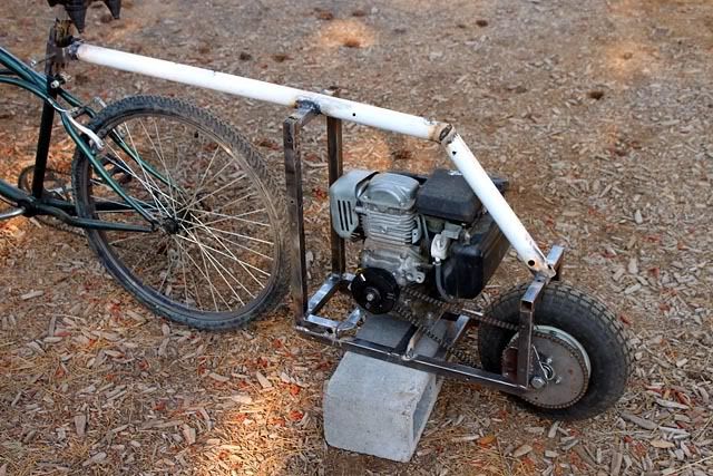diy electric bicycle pusher trailer