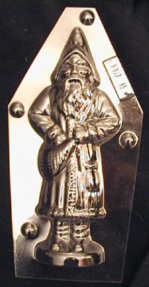 Belsnickle Santa Chocolate Mold