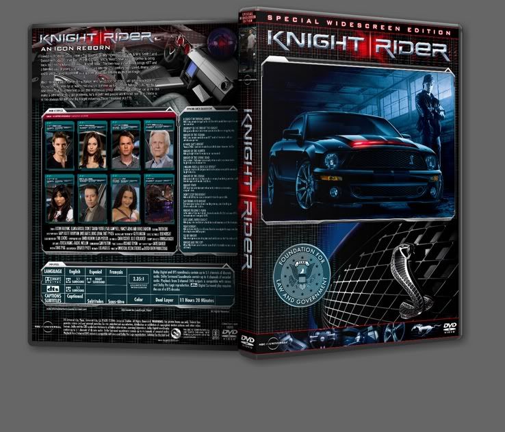 dvd cover design template. Re: NBC Knight Rider DVD