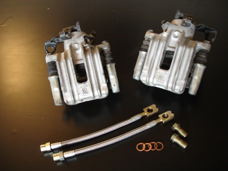 FS Mk4 aluminum rear caliper conversion kit