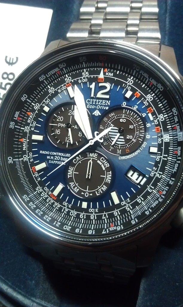 citizen nighthawk sapphire
