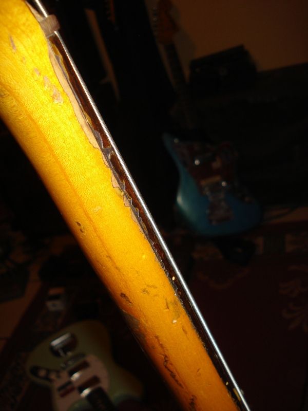 HELP PLZ? fretboard reglue FOR DUMMIES?