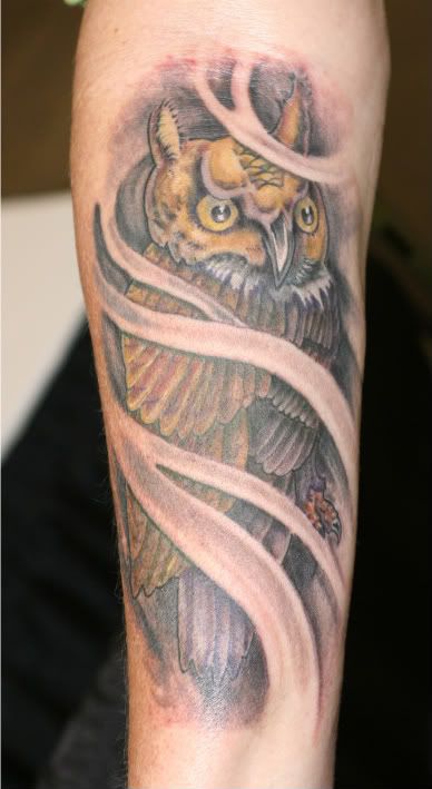 owl tattoo