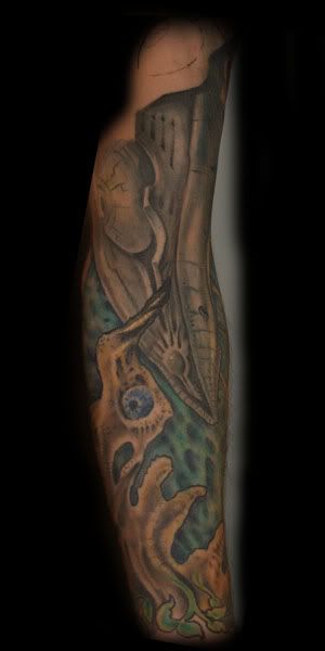 biomech tattoo