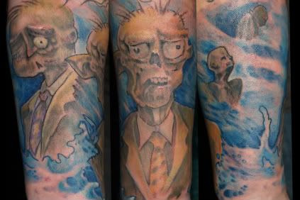 zombie tattoo