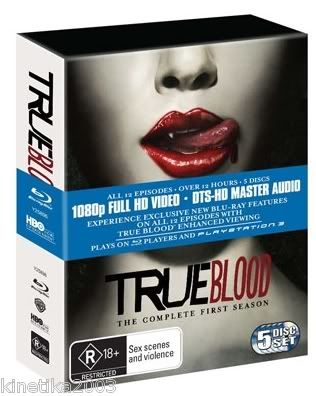 true blood season 3 dvd cover. True Blood - Season 1 - 5 Disc