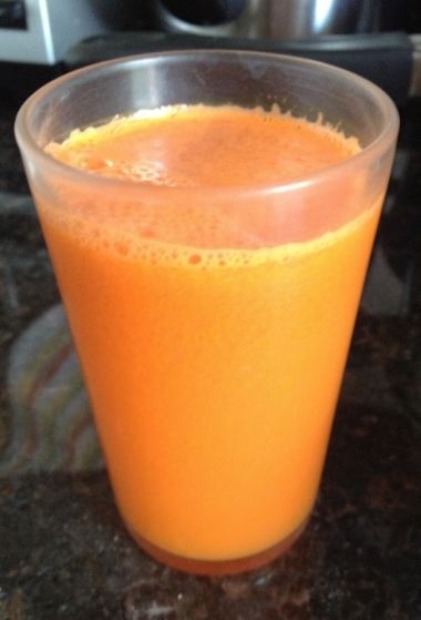 Carrot-Cantaloupe Juice | fairyburger