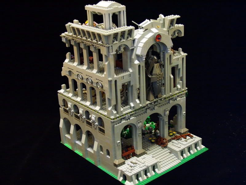 Ruined LEGO castle