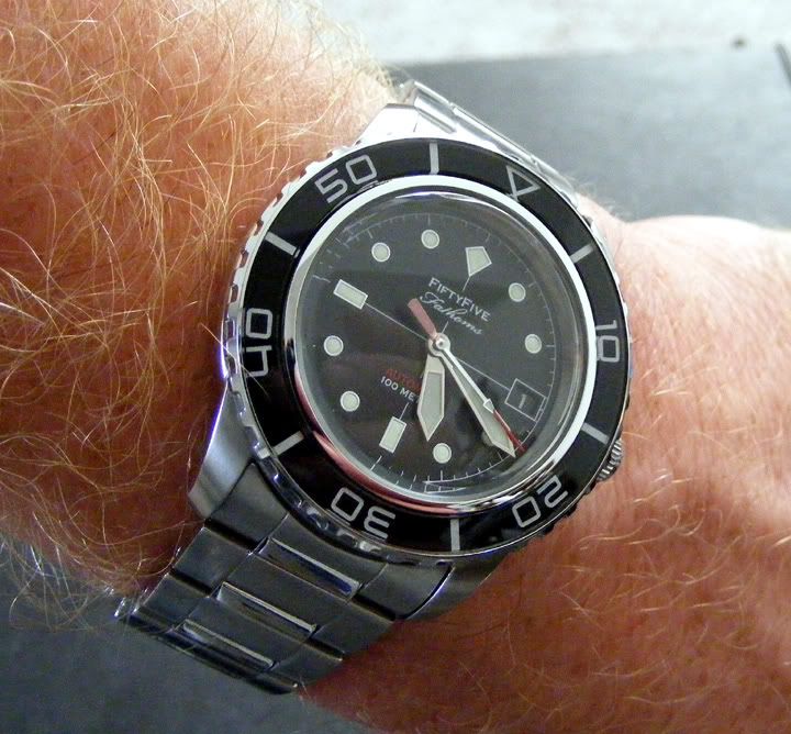 seiko skx fifty fathoms mod