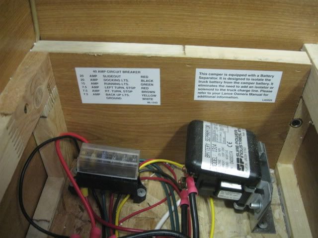 RV.Net Open Roads Forum: Truck Campers: 1161 Lance electrical problem