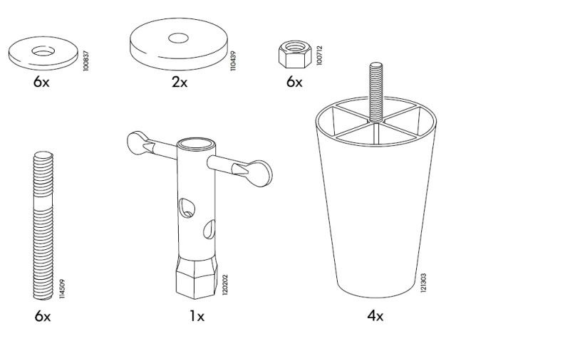 Help: Ikea Ektorp Sofa "Spanner" (120202)