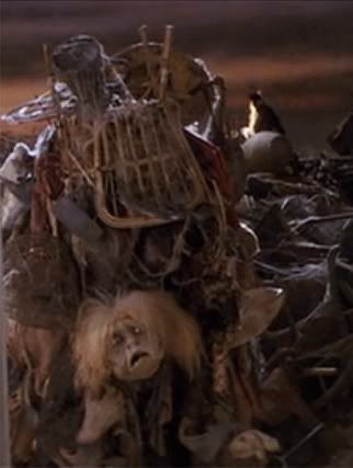 "The Junk Lady" from "Labyrinth."