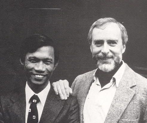 Dith Pran and Sydney Schanberg