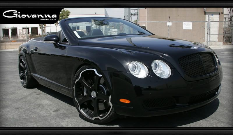 Look at the bentley from the same angle as the flat black G the wheels look