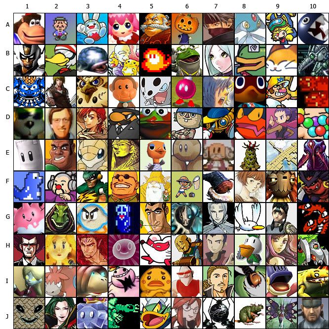 100 Tiny Nintendo Characters (part 5) Quiz By UtarEmpire
