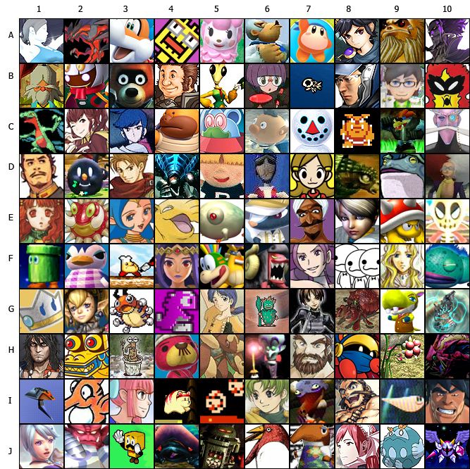 100 Tiny Nintendo Characters (part 9) Quiz By SporcleEXP