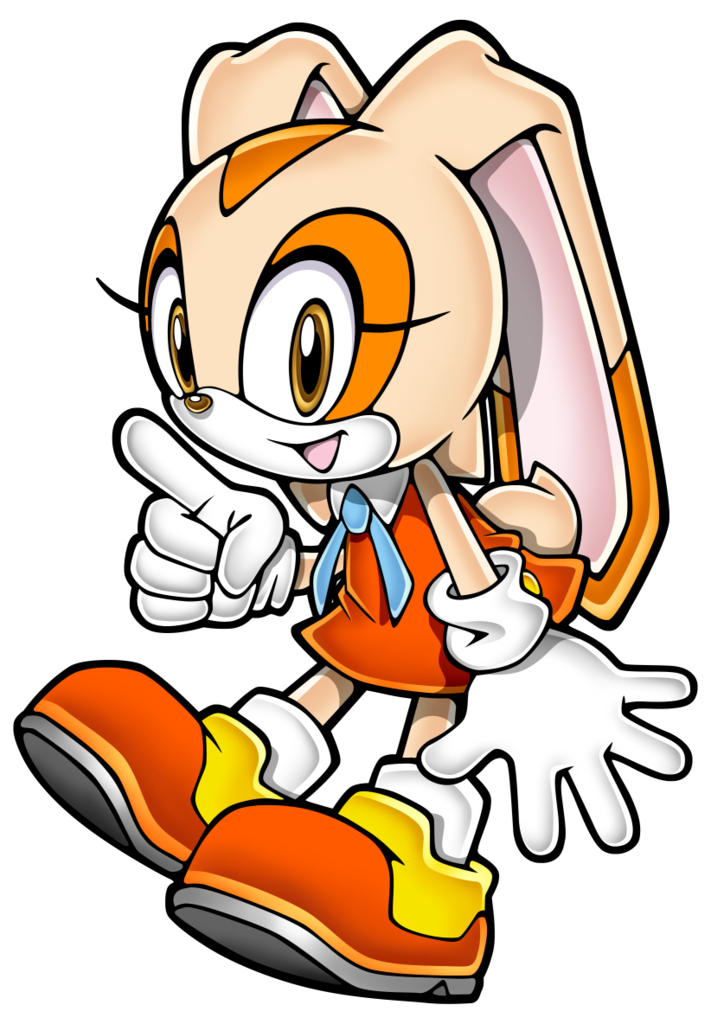 Cream the Rabbit. A character in Sonic Adventure. She is a 6-year-old beige