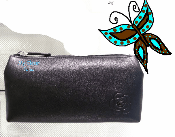 chanel makeup case. Chanel: Cosmetic Case. Beautiful Butterfly Cosmetic Case
