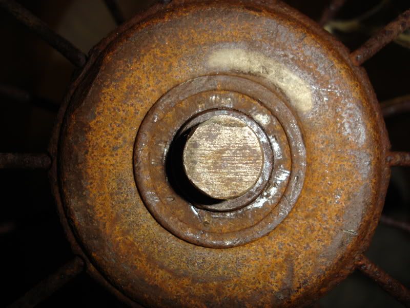 How to remove these garden cart wheels - Shop Talk