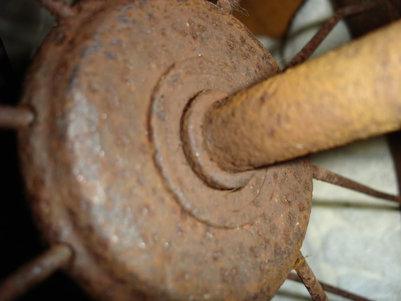 How to remove these garden cart wheels - Shop Talk