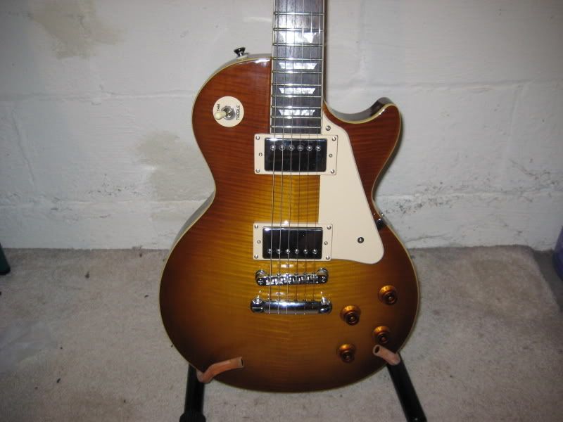 epiphone les paul standard plain top honeyburst. Re: Epi les paul standard