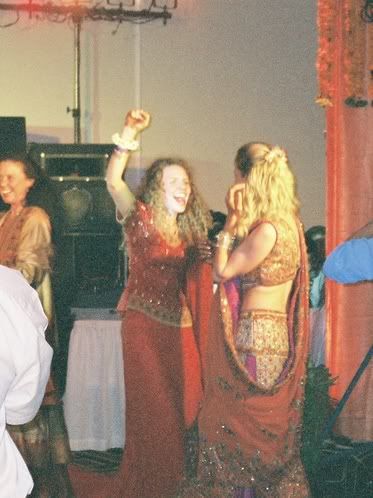 bride dancing
