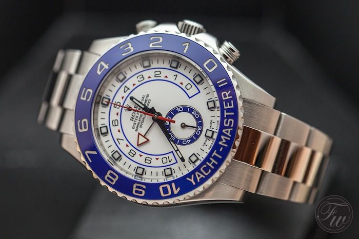 Rolex Yacht-Master II in stainless steel