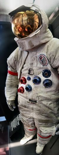 David Scott's NASA space suit