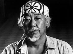 Mr.Miyagi from Karate Kid