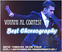 Votami al Best Choreography # Justin Timberlake online Italia