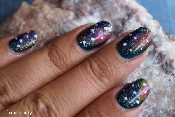 Galaxy Nail Art