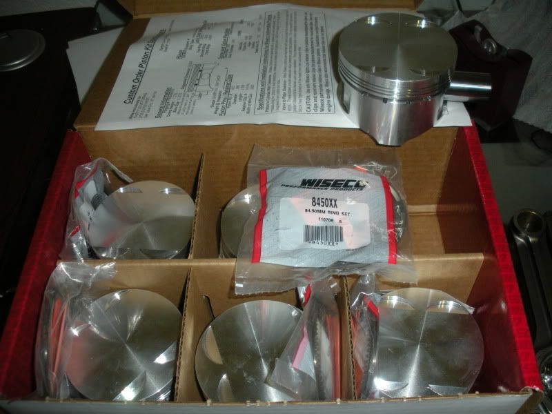M50 Pauter Rods, Wiesco Pistons, 034 EFI ECU