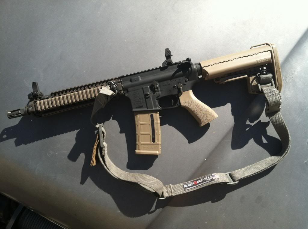 How to cut DD Mk18 rail to fit Noveske SB