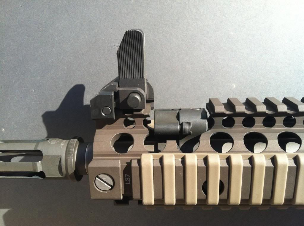 How to cut DD Mk18 rail to fit Noveske SB