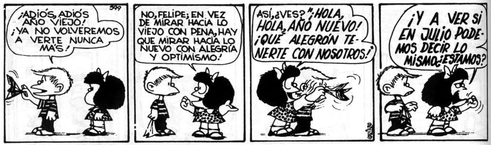 Mafalda y Felipe
