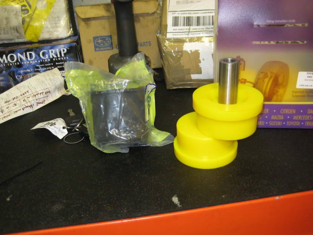 Rear alignment out...Bad Subframe Bushings?