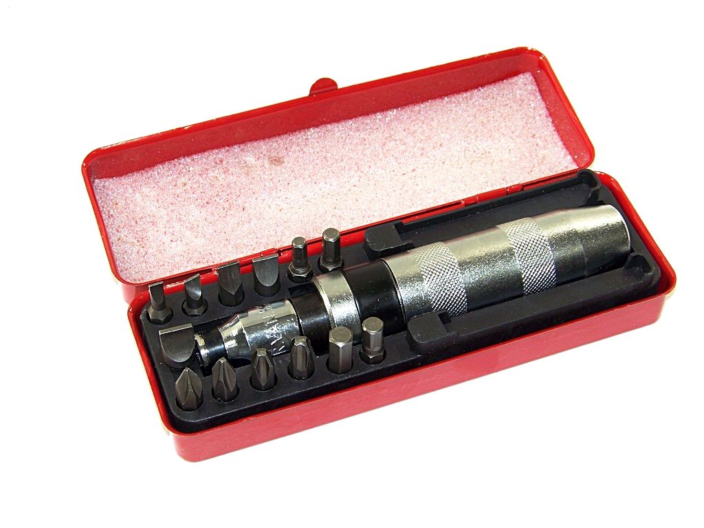 14 pc 1/2" Drive Impact Driver set Screw Remover Tightener Heavy Duty Reversible