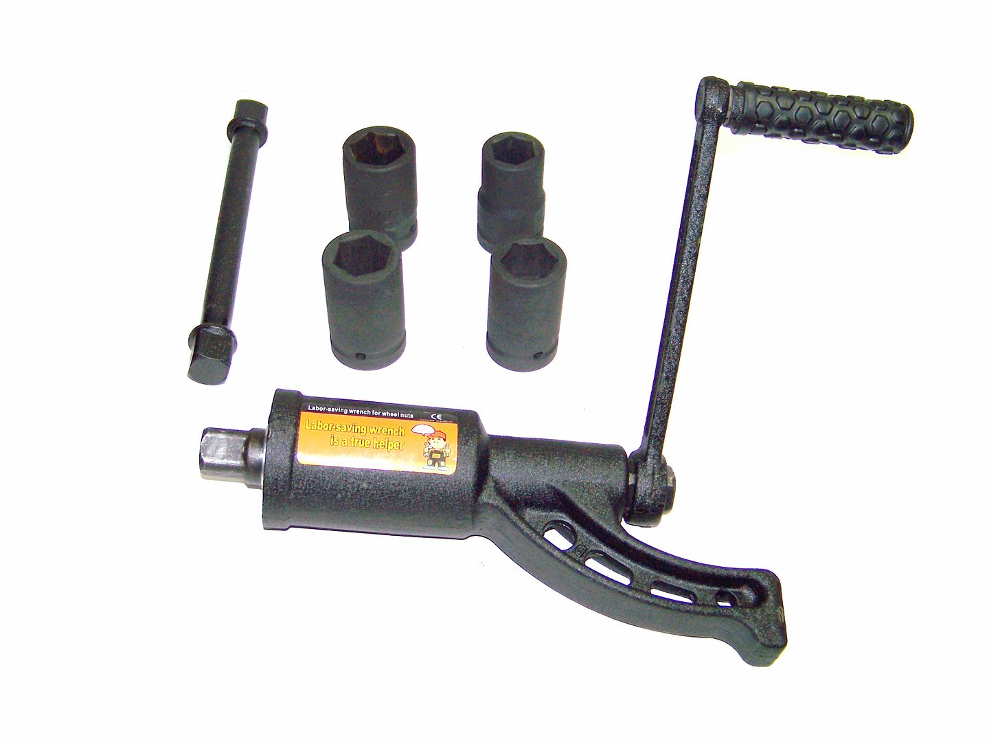 New Torque Multiplier Lug Wrench Replaces 1" Air Impact Wrench with 4