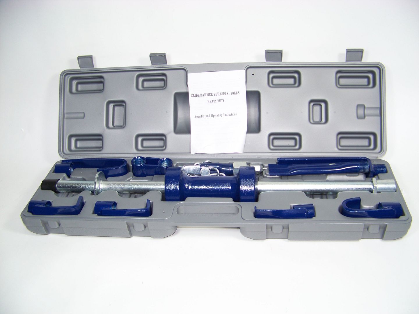 HEAVY DUTTY 18 PC 10 LB DENT PULLER HAND BODY SHOP FRAME DOOR REPAIR