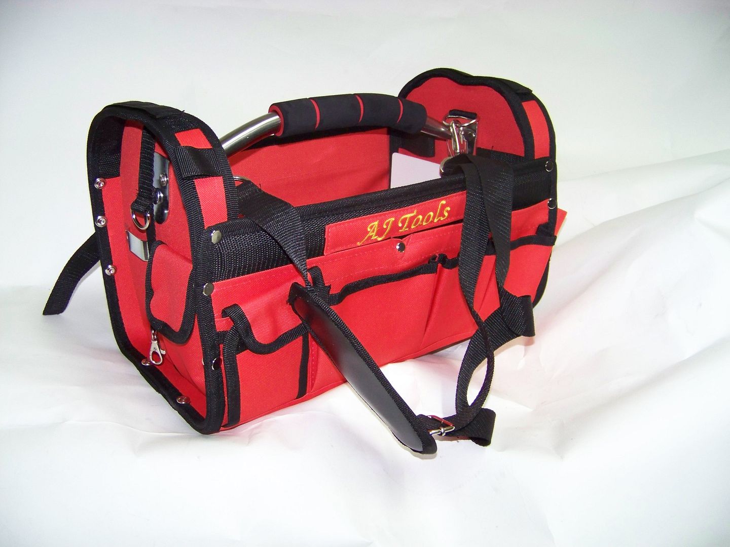 Heavy duty Canvas Mechanic Electrician Tool Bag 15 Pockets Carry Bag