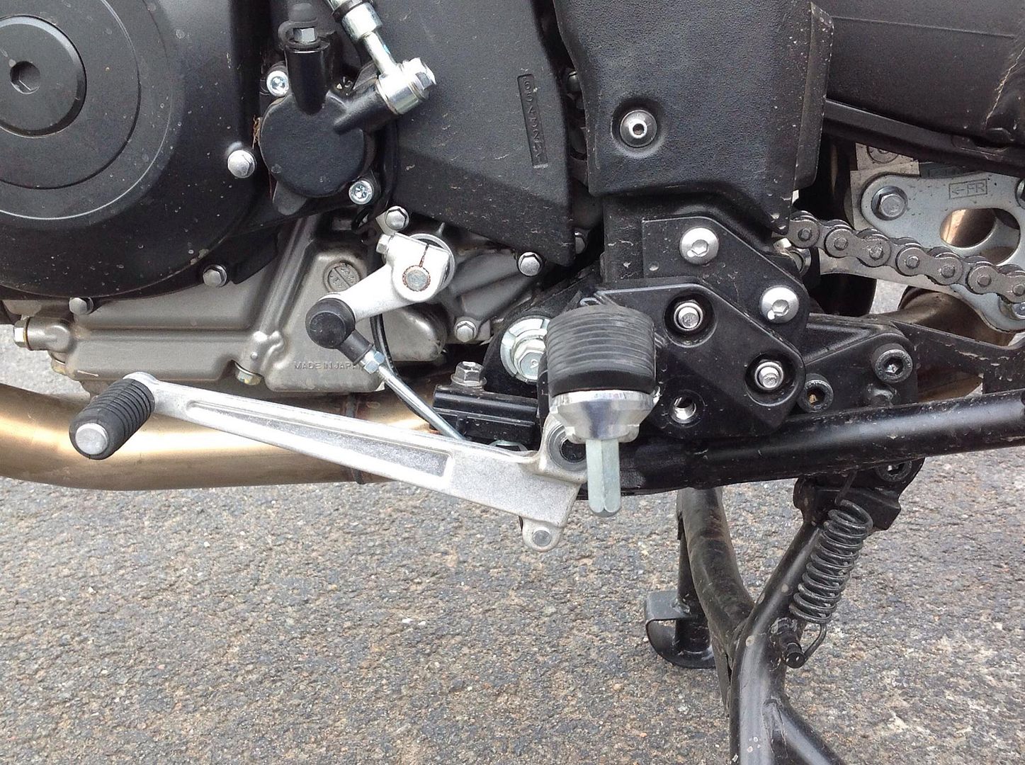Lowering foot pegs Page 2 Stromtrooper Forum Suzuki VStrom