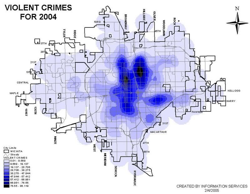 Wichita Crime Map Ghetto Locations Derby Andover Rental Lofts