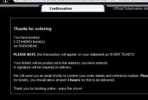 Sold-out gig at The Empress Ballroom, Blackpool. 13.05.06