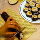 April - faux sushi.