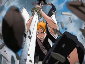Don't mess with a shinikami - Ichigo Kurasaki from Bleach.