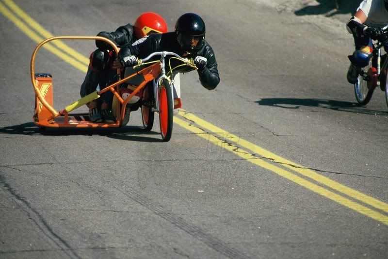 A gravity sidecar in action