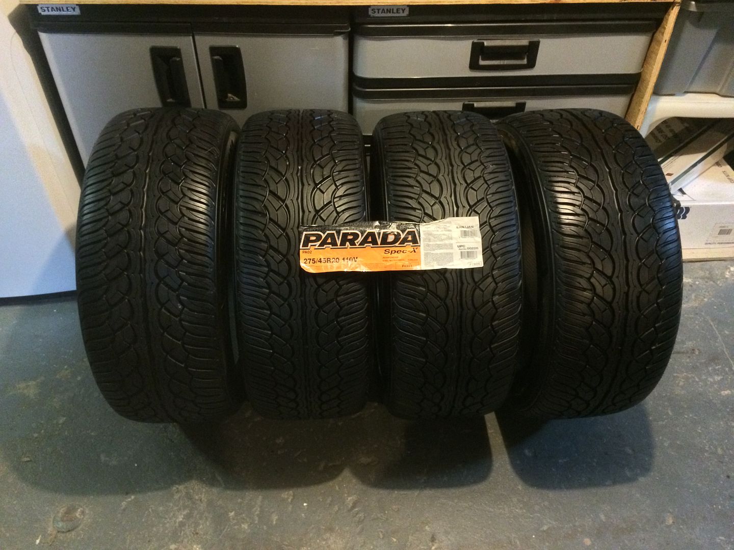 FS: Yokohama's Parada Spec-X Performance Tires... | VW Vortex ...